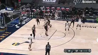 Random Jazz Highlights Until They Play Again DAY 24: Elijah Hughes (20-21) 6 Points