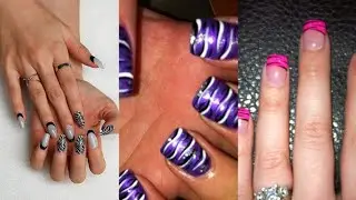 Faded Hot-Pink Zebra Nails Design 2023