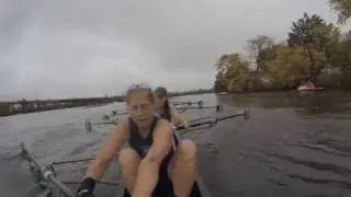 2016 Head of the Charles: Weybridge Rowing Club Women's Senior Master 8+, Part 1