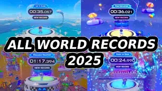 Every Single World Record All Levels IL, Challenge Runs In Astro Bot 2025