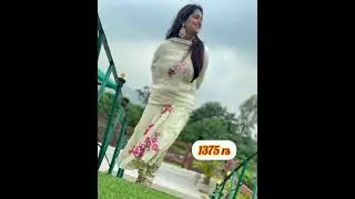 DESIGNER NEW BEAUTIFUL PRINTED GEORGETTE SALWAR SUIT WITH PANT AND PRINTED DUPATTA