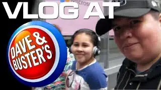 FAMILY VLOG - DAVE & BUSTERS NYC TIME SQUARE | VIVALAJ2010