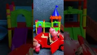 Satisfying with Review Peppa Pig mini Picnic Toys ASMR #shorts  #peppapig #toys #asmr #review
