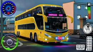Euro coach bus simulator 2026 | coach bus driving gameplay #androidxim