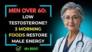 LOW TESTOSTERONE? 3 Morning Foods That Restore Male Energy Over 60 | Doctor's Guide