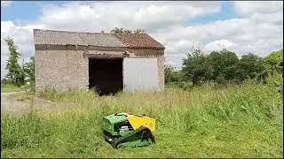 Tondeuse télécommandée à chenilles TL600