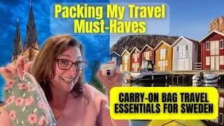 What I pack in my Carry-on Bag | Travel Essentials for Sweden Trip