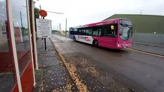 Bus Parade at the Sandtoft Trolleybus Museum at the Isle of Axholme Running Day and Rally 17/10/21