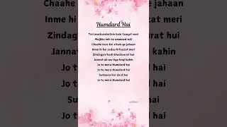 Humdard Hai | Arijit Singh | Sidharth Malhotra | Shraddha Kapoor