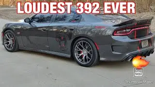 LOUDEST SRT 392 CHARGER EVER jba Catless Mids