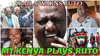 MT. KENYA MIND GAME FOOLS RUTO'S CAMP OF 2027 ASSURANCE AS RAILA WARNS FROM EXPERIENCE