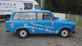 Bewegen mit Herz Trabi