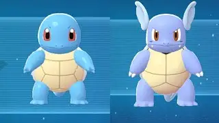 Squirtle Evolved Into Wartortle Pokemon Legends Z-A