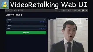VideoRetalking Web UI