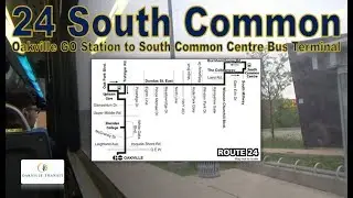 24 South Common - Oakville Transit 2003 Orion VII 4101 (Oakville GO Stn to South Common CtrTerminal)