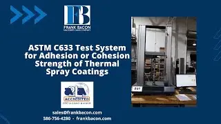 Система испытаний ASTM C633 на прочность адгезии или когезии газотермических покрытий