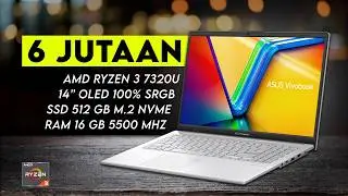 LAPTOP RYZEN 3 TERBAIK JUNI 2025! - Kuat Gaming dan Editing Cuy