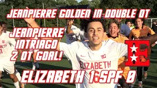 Elizabeth 1 Scotch Plains-Fanwood 0 (2 OT) Jeanpierre Intriago golden goal | Boys Soccer Highlights