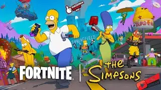 FORTNITE x OS SIMPSONS 😱 | SPRINGFIELD CARTOON AO VIVO! GAMEPLAY, PASSE E INSCRITOS!