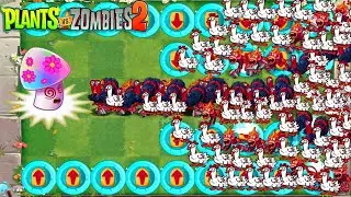 All Plants Vs 100 Animal Zombies - Who Will Win? - PvZ 2 Challenge
