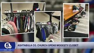 Pentecostal Community Church in Ashtabula launches program to clothe visitors