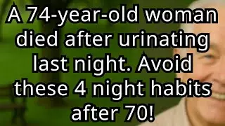 Dangerous night habits seniors must avoid to prevent sudden death in sleep after 70[elderly health]