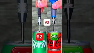 $2 vs $45 : Automatic center punch test - Stop drill bit walking #shorts