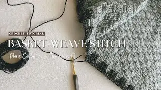 How to Crochet the Basket Weave Stitch | Step-by-Step Tutorial