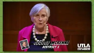Diane Ravitch stands with educators in LA