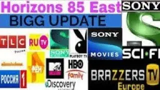 85 east dish setting in india, horizons 2 85 east dish setting