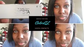 ColorCL Review on Dark Brown Eyes | Weekly Edition Siesta