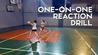 One-on-one reaction drill