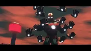 IRON MAN vs DEATHSTROKE (MARVEL vs DC) FULL FIGHT Animation | 3D Fight Animation in Blender