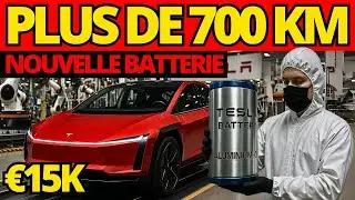 NOUVELLE BATTERIE TESLA AU SODIUM ! 700 km, 4 minutes de charge, 50 ans &mdash; lancement en 2026
