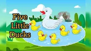 Five little ducks// English rhyme// nursery rhyme// arupru kids club