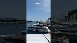 Docking at Yacht Club de Monaco: superyacht Belle Ile ⚓️
