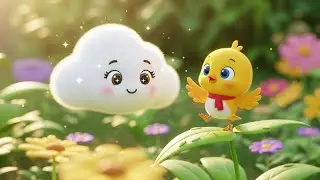 Little Cloud Adventure ☁️ | Fun Counting & Imagination Nursery Rhyme for Toddlers Giggle tots rhymes