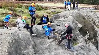 Mind Leeds & Bradford | Abseiling at Cow and Calf, Ilkley