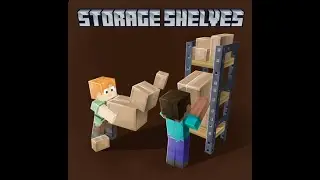 Огляд модів №5 Storage Shelves [1.20.1] FORGE