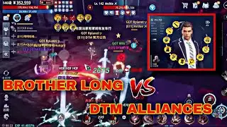 MIR4- 355K PS WARRIOR BROTHER LONG VS DTM ALLIANCES | TOWER OF BLACK DRAGON 4F | EUROPE SERVERS