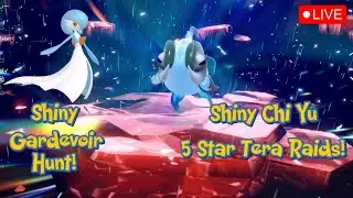 Chi Yu Tera Raids! Shiny Hunting Gardevoir!