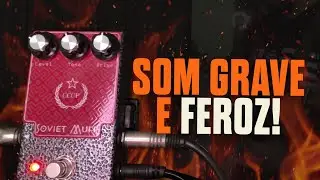 O Fuzz dos anos 90! EFX Soviet Muff baseado no Sovtek Civil War - Pedal de Guitarra