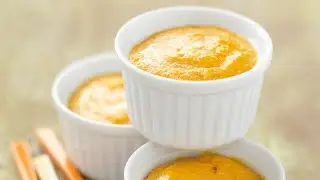Recette : Flan de carotte au cumin