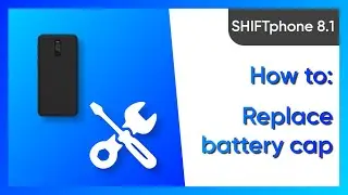 SHIFTphone 8.1 How to remove the battery cap
