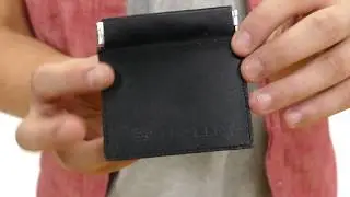 SUVELL&Eacute; Mens Facile Squeeze Coin Pouch Change Wallet