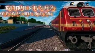 RAILWAY SIMULATOR india (upcoming update 2026) mobile game and beta version /10to15 jan. #trending 