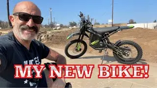 A DAY ON THE ELECTRIC BIKE RAWRR MANTIS X AS CLOSE TO A GAS POWERED DIRTBIKE AS YOU CAN GET 