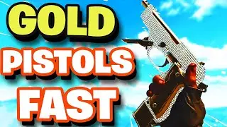 HOW TO GET ALL PISTOLS GOLD (FASTEST METHOD) BLACK OPS COLD WAR DARK MATTER GUIDE