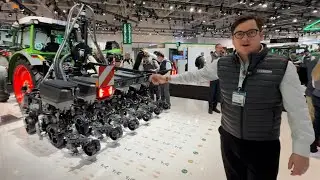 Setting up the the Horizon Agritechnica stand and a look at the PPX planter on the and Fendt stand 