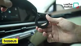 شرح ستاند السيارة c02 للجوال من بيسوس القابل لتعديل 360 درجة #مكعب